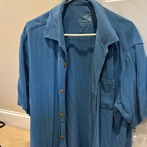 Tommy Bahama Blue Short Sleeve Shirt